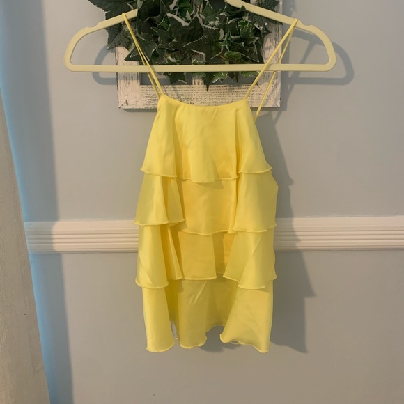 Zara Ruffled High Neck Top - Picture 2 of 4